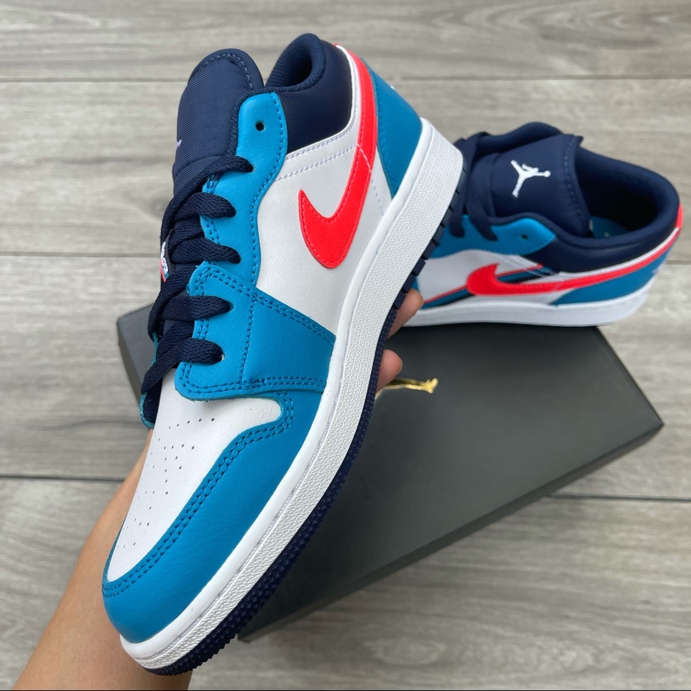 đđ§ĄAir Jordan 1 Low Game Time GSđ§Ąđ - Picture 3 of 7